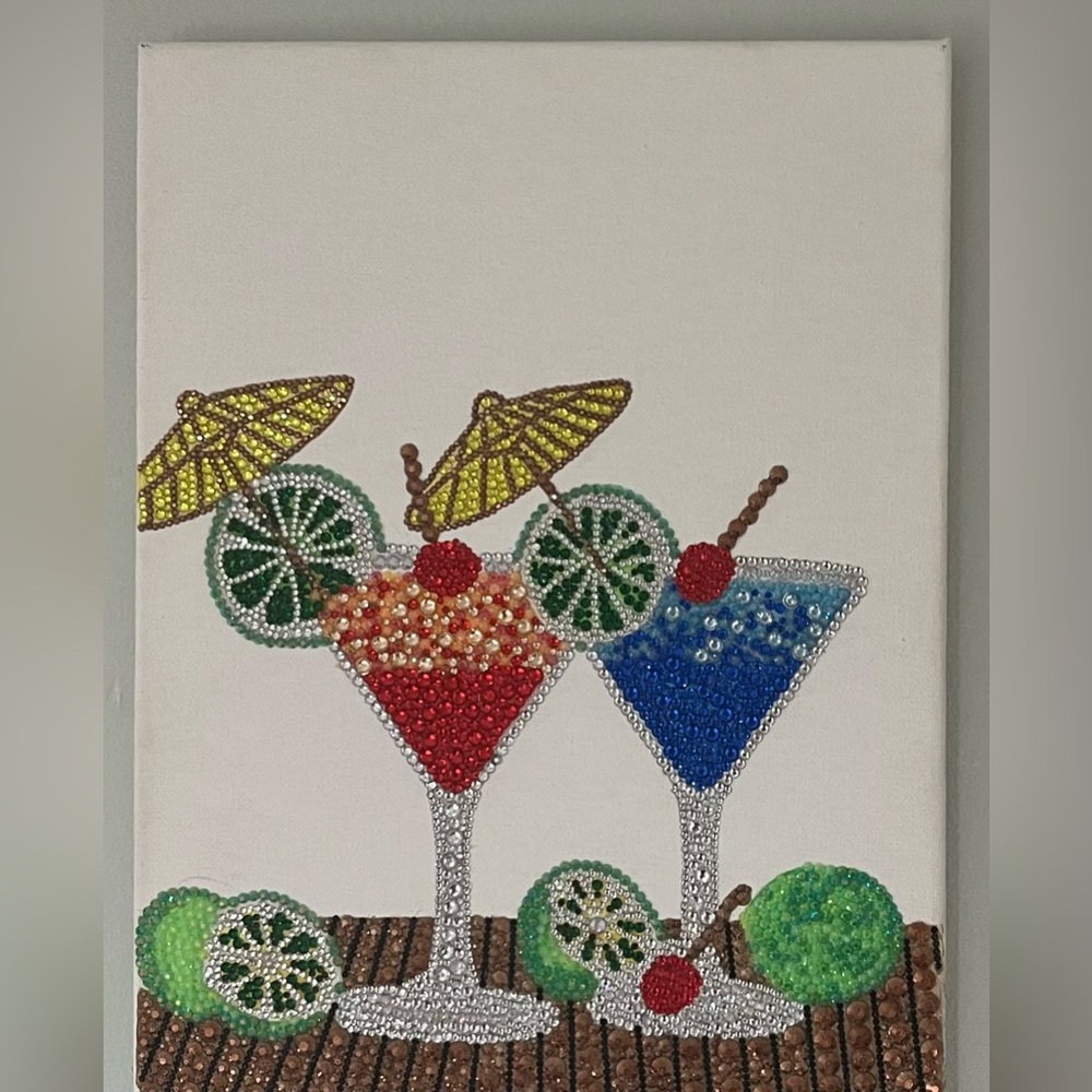 Rhinestone canvas